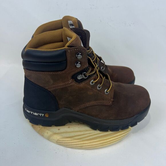 Carhartt Men's RUGGED FLEX® 6-INCH COMPOSITE TOE WORK BOOT CMF6366 Size 10 - Picture 1 of 9